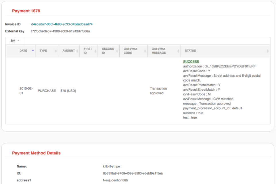 screenshot of Kill Bill